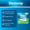 Dentemp Recap-It Cap and Crown Repair Dental Kit - Fast Acting Formula Dental Cement for Loose Caps (Pack of 3) - Temporary Cement for Crown and Bridge