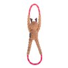 ZippyPaws RopeTugz Christmas Dog Toy - Plush Squeaky Holiday Dog Gifts for Small & Medium Puppy Dogs, Interactive Hide & Seek Stocking Stuffers for Pets - Reindeer