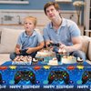 Gamer Birthday Party Decorations Tablecloth,3pcs Video Game Table Cloth Disposable Gaming Birthday Plastic Tablecloth Blue Birthday Table Cover for Boys Game Themed Birthday Party, 70.8*42.5inch ﻿
