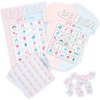 Gender Reveal Bingo Game Set, Party Supplies (38 Pieces)