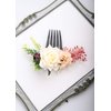 Kercisbeauty Cute Flower Hair Comb Vintage Headpiece for Garden Party Wedding Bridal Headband Girls Party Updo Hair Dress