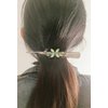 MELUOGE Crocodile crystal hair clip for modeling salon division, rust proof, durable, anti slip duckbill metal clip, suitable for thick and thin hair