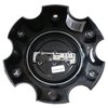 Ultra Motorsports 6 Lug Gloss Black Wheel Center Cap (Qty 1) Pn: 89-9765BK