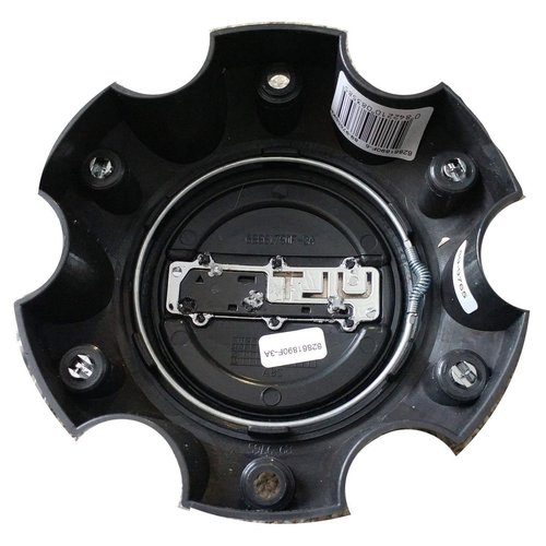 Ultra Motorsports 6 Lug Gloss Black Wheel Center Cap (Qty 1) Pn: 89-9765BK