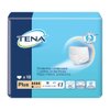 TENA Protective Underwear, Plus Absorbency Medium, Waist/Hip 34" - 44"/Pack of 18