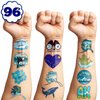 100 PCS Alaska Cruise Birthday Party Decorations Favors Temporary Tattoos Decor Adventure Await Alaska Flag Alaskan Cruise Car Ship Lion Seal Reindeer Stickers For Boy Girl Gift School Prizes Rewards
