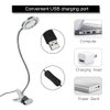 2.5X Magnifying Lamp, ATOMUS LED USB Rechargeable Tattoo Beauty Magnifier Lamp with Metal Clip for Eyebrow Tattoo Manicure Eyelash Extension Read