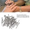 Cuticle Polishing Bits, 50Pcs Professional Nail Drill Bits Sand Strong Hardness Rough Surface for Salon for Pedicure