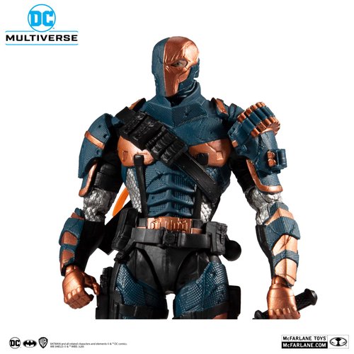McFarlane Toys DC Multiverse Deathstroke: Batman: Arkham Origins 7-inch Action Figure, Multicolor (15342-2)