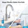 AQUA CREST AP110 Whole House Water Filter, Sediment Filter, 5 Micron, Replacement for 3M® Aqua-Pure AP110, Culligan® P5, APEC, GE FXUSC, Whirlpool®, Any 10" x 2.5" Home Water Filter, Pack of 6