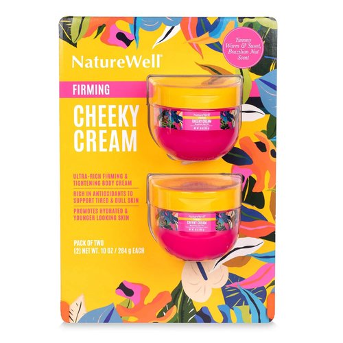 NATURE WELL Firming Cheeky Cream, 10 Ounce (Pack of 2)