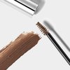 Eyeko Fluffy Brow - Shade 2 Warm Medium Brown - Fiber Enhanced Tinted Brow Gel - Volume & Hold - With Castor Oil and Vitamin E - Vegan 8ml