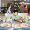 96PCS 70th Birthday Decorations for Women Rose Gold 70 Years Birthday Party Supplies Rose Gold Birthday Supplies Plates and Napkins Forks Disposable Tableware Set for Gifts Women1954 Themed Party