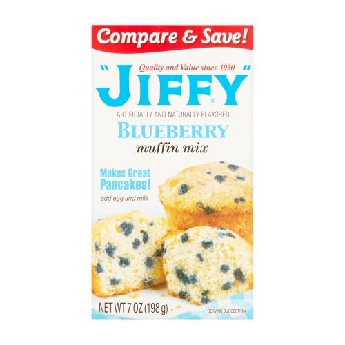 Jiffy Blueberry Muffin Mix (Pack of 4)