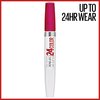 Maybelline New York Super Stay 24, 2-Step Liquid Lipstick Makeup, Long Lasting Highly Pigmented Color with Moisturizing Balm, Crisp Magenta, Neon Pink, 1 Count
