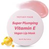 MOTHER MADE Lip Care Balm Stocking Stuffer - Vitamin E Vegan Lip Mask, with Organic Shea Butter, Natural Oils, Vegan Collagen, Gifts for Women, Korean Skin Care, 0.46 fl.oz.