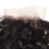 Deep Wave Closure Size 4"x4" 150% Unprocessed Brazilian Virgin Human Hair Bleached Knots Free Part Top Front Lace Closure Naturl Black Soft and Smooth (Brazilian NS-18inch 4x4)