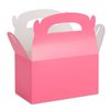 BLUE PANDA 24-Pack Pink Gable Boxes - Pink Party Boxes for Kids Birthday, Party Favors, Candy, Goodies, Treats (6.2x3.5x3.6 In)