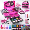 Kids Makeup Kit for Girl - 66Pcs Kids Washable Makeup Kits, Real Makeup Girls Toys Girl Makeup Sets for Toddler Kid Children Christmas Birthday Gifts Toys for 3 4 5 6 7 8 9 10 11 12 Year Old