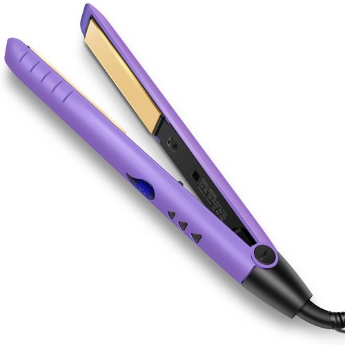 SERNAXI 2 in1 Hair Straightener and Curler Fast Heating Flat Iron, Professional Hair Iron Curling Iron Christmas Gifts & Hot Tools Hair Straightening Iron for Girls/Women, Locks in Moisture & Shine.