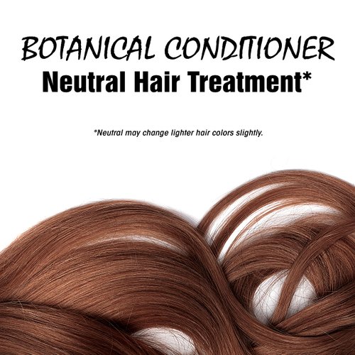 Light Mountain Henna Hair Color & Conditioner - Neutral Hair Dye for Men/Women with Conditioning Botanicals for Shiny Hair, 4 Oz