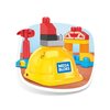 Mega Bloks Lil’ Building Toolkit Preschool Building Set with Hammer