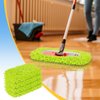 Unoutur Reusable Dry Sweeping Cloths Microfiber Wet Mop Pads Compatible with Swiffer Sweeper Mop Replacement Sweeping Mopping pad Refills for Hardwood Surface Floor Cleaning (4PCS)