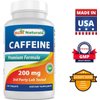 Best Naturals 3 Pack Caffeine Pills 200mg Tablets - Non Habit - Proven No Crash or Jitters - Total 360 Tablets