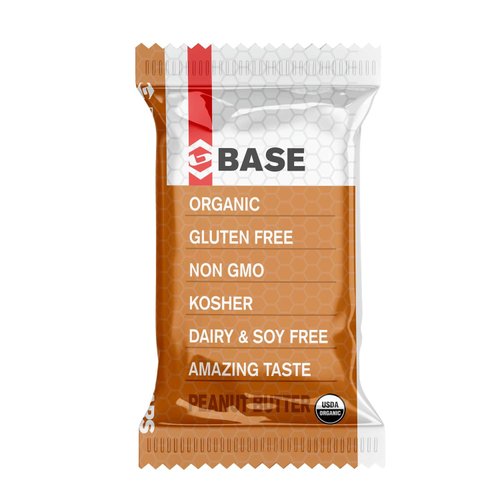 BASE Real Bars Peanut Butter 12-Pack