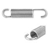 GNPADR GUPO 3-5/8"Stainless Steel Replacement Recliner Sofa Mechanism Tension Spring - Long Neck Hook (2PCS)/Silver