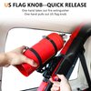 RERPRO Quick Release Fire Extinguisher Mount Brackets Holder for Jeep Wrangler UTV Polaris RZR Ranger Ford Bronco Truck Aluminum Adjustable Roll Bar Fire Extinguisher Mount Bottle Holder Kit