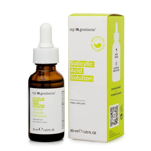 Masque Bar My Ingredients Salicylic Acid Solution - Exfoliating Solution For Face - Healing Acne Spot Treatment For Blemish Prone Skin