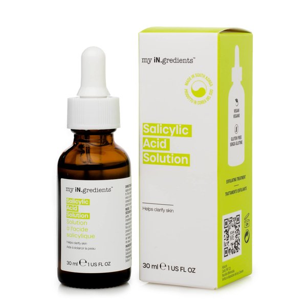 Masque Bar My Ingredients Salicylic Acid Solution - Exfoliating Solution For Face - Healing Acne Spot Treatment For Blemish Prone Skin