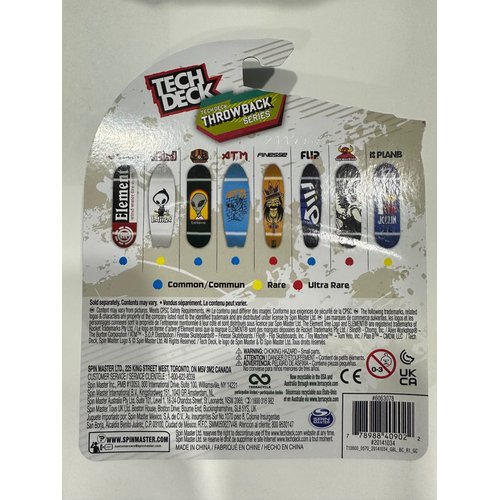 Tech Deck Throwback Series Ultra Rare Girl Skateboard Company Fingerboard