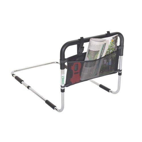 Essential Medical Supply Universal Three Pocket Accessory Pouch for Bed Rail, One Size Fits All