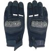ZLUXURQ Mens Motorcycle Leather Gloves with Hard Knuckle Protected Lightweight and Comfortable