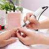 Makartt Nail Drill Professional, Rechargeable Nail E File 30000RPM Electric Nail Drill, Malory Pink Portable Gel Nail Remover Machine with Nail Drill Bits & Sanding Bands for Manicure Salon Home Use