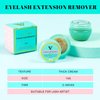 VAVALASH Lash Remover For Lash Extensions Eyelash Extension Cream Remover Low Irritation Cream Remover for Sensitive Skin Fast Dissolution Professional Eyelash Extensions Salon Use(15g)
