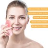 KIMANN Gua Sha Rose Quartz Face Scraping Massage Tool Jade GuaSha Stone Facial Tool for Anti Aging Face Muscle Scraper Neck Body Relaxing