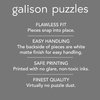 Galison Michael Storrings Apple Pickin' 1000 Piece Puzzle from Galison - 27" x 20" Beautifully Illustrated Puzzle, Thick & Sturdy Pieces, Perfect Activity for Chilly Fall Weather!