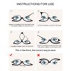 OCCI CHIARI Makeup Reading Glasses Women Magnifying Flip Lens Makeup Readers Women (Transparent, 3.0)