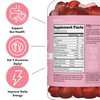 Flat Tummy Apple Cider Vinegar Gummies, 60 Count – Boost Energy, Detox, Support Gut Health & Healthy Metabolism – Vegan, Non-GMO ACV Gummies- Made with Apples, Beetroot, Vitamins B9 & B12- Pack of 3