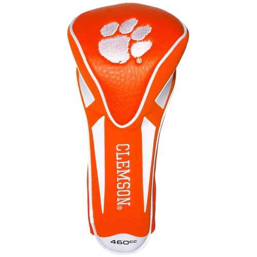 Team Golf NCAA Clemson Tigers Single Apex Driver Head Cover Golf Club Single Apex Driver Headcover, Fits All Oversized Clubs, Truly Sleek Design