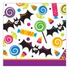 Creative Converting 316993 16 Count Paper Beverage Napkins, Gone Batty