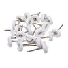 NIUPIKA Little Buffer Wheels Buffing and Polishing Wheel for Rotary Drill Tools White,3mm Mandrel 20 Pieces