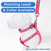 Pawtitas Dog Harness Medium Sized Dog Pink Dog Harness Step in from a Senior Dog to a Puppy Harness Adjustable Reflective Dog Harness S Reflective Dog Vest