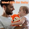DMFJKJH Baby Unicorn Musical Toys, Infant Light Music Set, Christmas Birthday Gifts 6 12 18 Month, Stocking Stuffer Shower Basket 1 2 Year Toddler Boy (Fox)