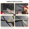 9.84Ft Car Weather Stripping for Rear Windshield,Y-Shaped Rubber Weather Stripping Windshield Trim to Keep Car Interior Quiet & Clean,Universal Rear Window Seal for Most Car Truck SUV