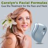 Carolyn's Facial Fitness Electric Gua Sha Electric Facial Tool | Face Massager 4-in-1 Multiple Function Gua Sha Electric Massager Treatment for The Face and Neck