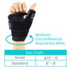 Vive Thumb & Wrist Brace for Right or Left Hand - Spica Splint Brace for Carpal Tunnel, Tendonitis, & Arthritis in Hands or Fingers - Compression Support for Women Men - Stabilizer Relief for Bowling